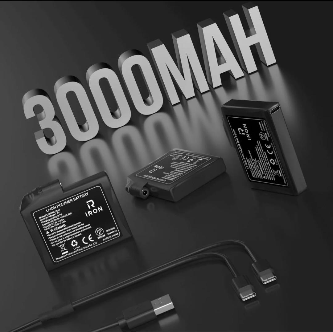 RIDEIRON 冬用防水 スマート電熱 バイク用電熱グローブ| MG7502H