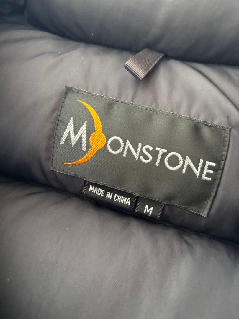 90's MOONSTONE ダウンベスト M y2k 肉厚ダウン noroll