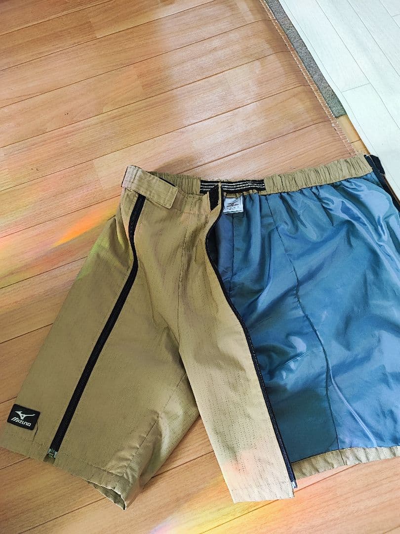 phenix ミドラー Ssizeと MIZUNOハーフパンツ Msize