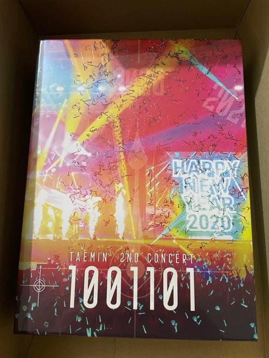 TAEMIN 2ND CONCERT 1001101 完全限定生産盤 FC限定