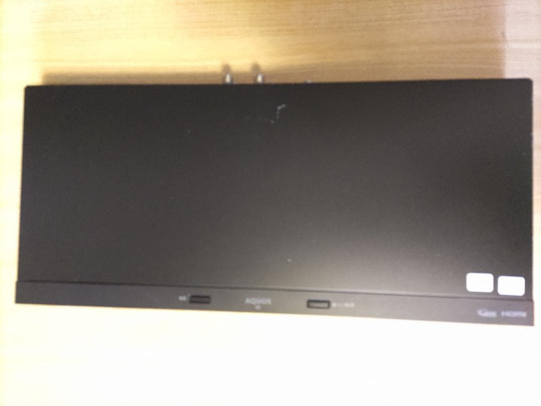 【訳あり】2B-C05BW1 SHARP BDレコーダー B-CASカード付