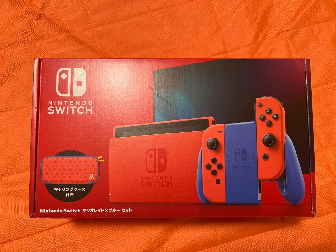 新品未開封 ニンテンドースイッチ マリオレッドxブルーセット