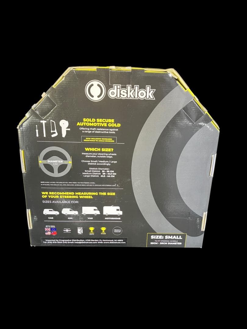 ※未使用品 英国純正品 disklok Sサイズ ランドクルーザー 盗難防止5