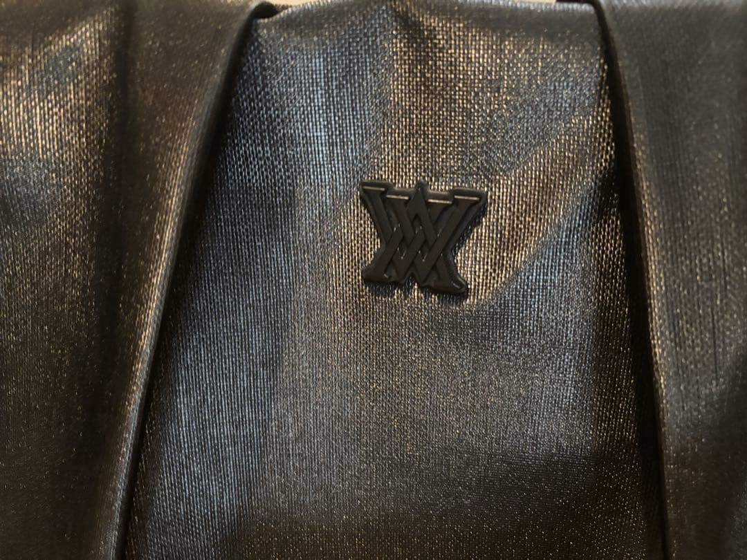 【美品】ANEW アニュー ゴルフバッグ　黒　ボストンバッグ　不織布つき