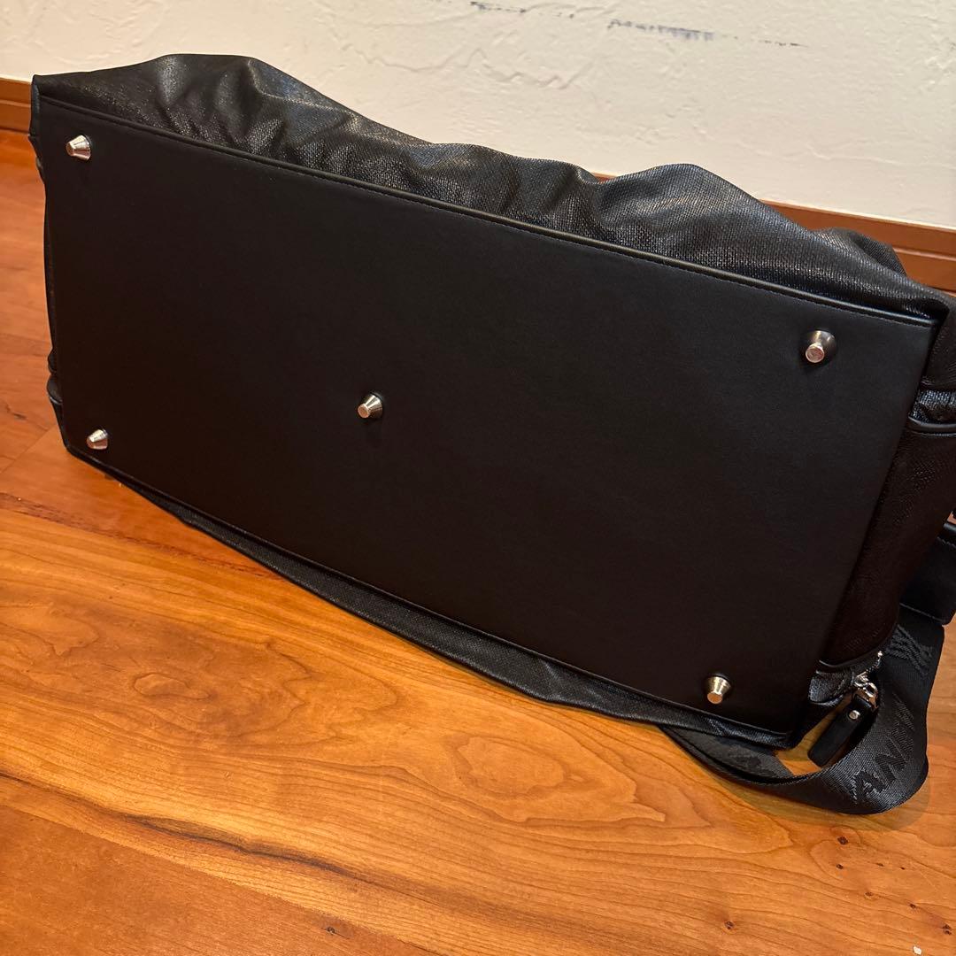 【美品】ANEW アニュー ゴルフバッグ　黒　ボストンバッグ　不織布つき