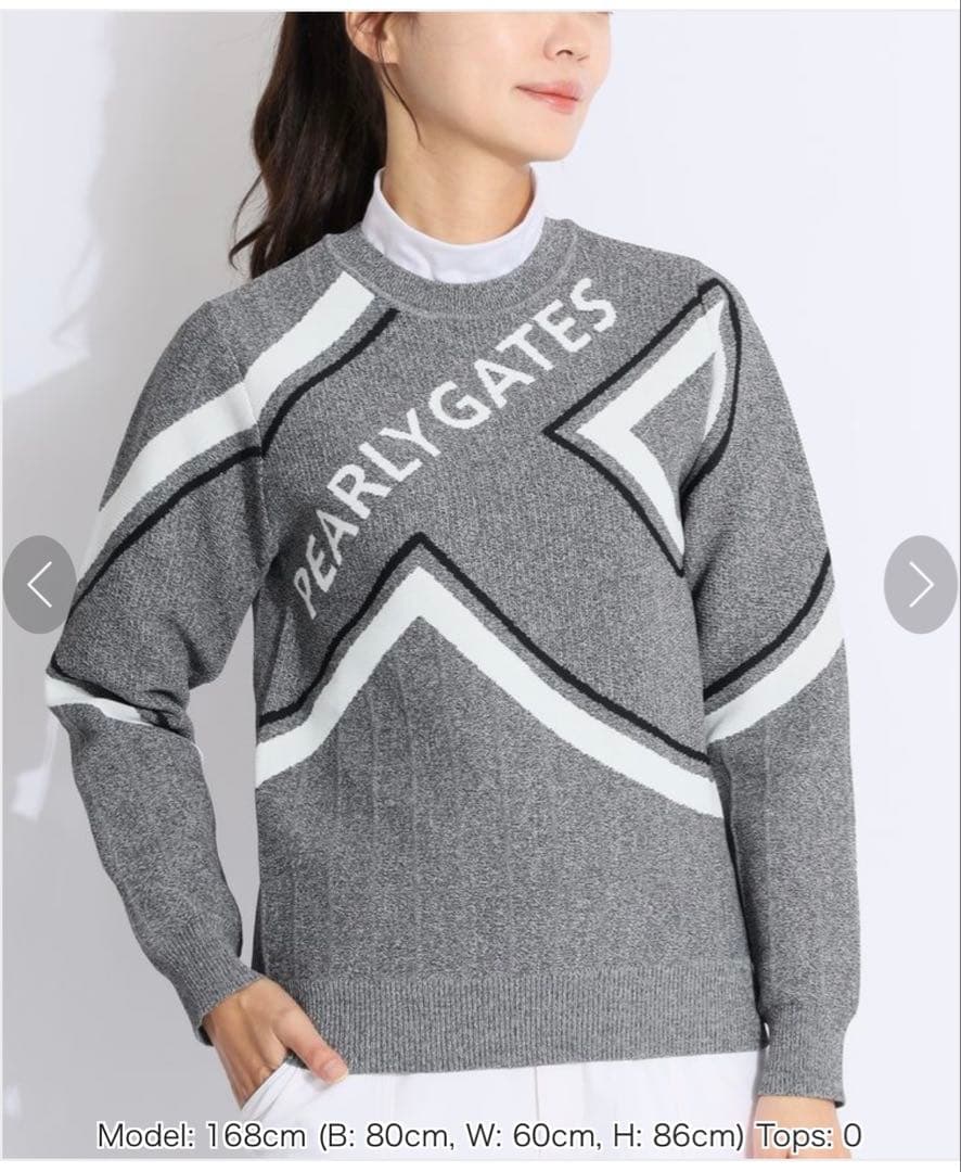 PEARLY GATES レディース セーター グレー