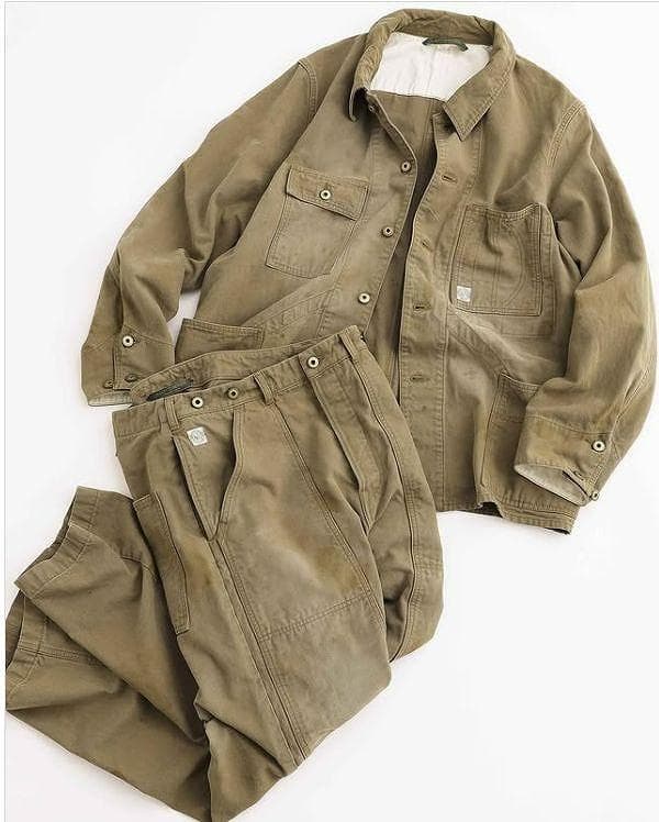 極美品 The DUFFER N NEPHEWS レイルロード 217P▲