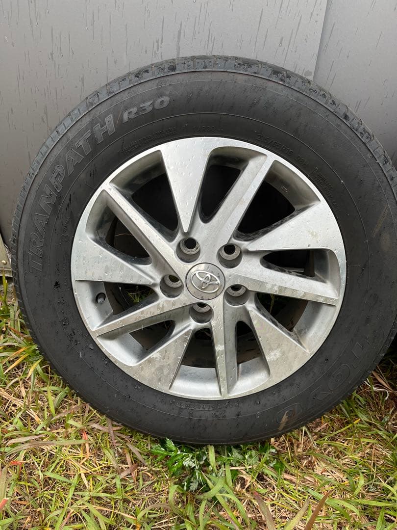 トヨタ 20系アル、ヴェル純正16インチ ホイール ➕タイヤ4本セット