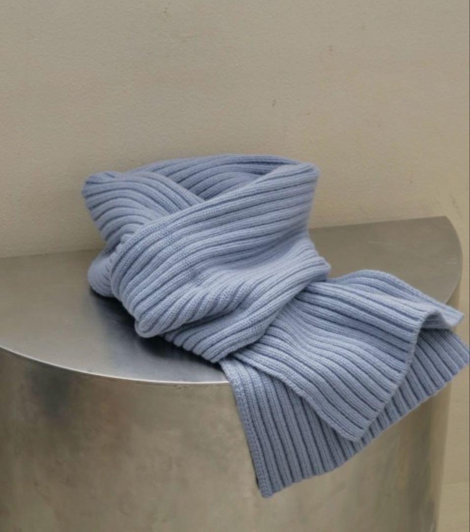 TODAYFUL リブニットマフラー