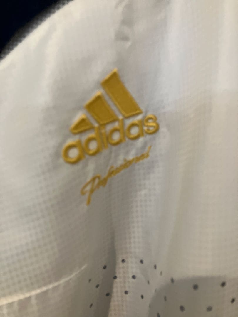 希少3XO アディダスプロフェッショナル　ジャージ上下セット　メッシュ　良配色