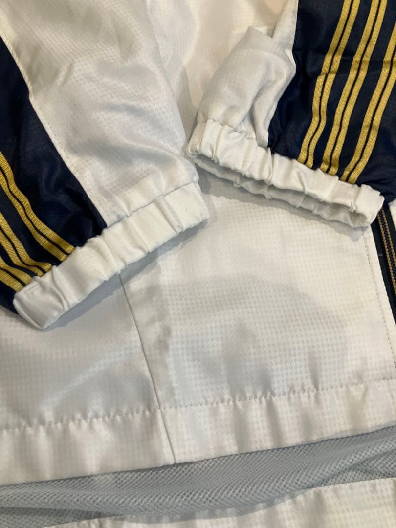 希少3XO アディダスプロフェッショナル　ジャージ上下セット　メッシュ　良配色