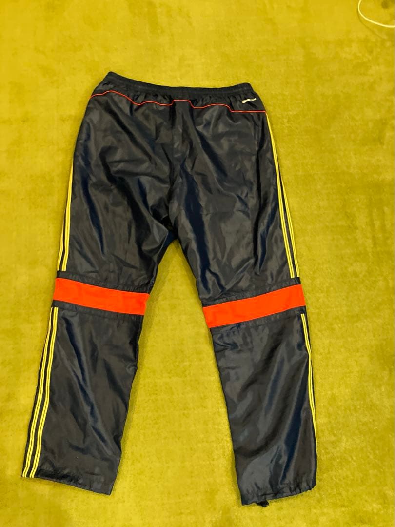 希少3XO アディダスプロフェッショナル　ジャージ上下セット　メッシュ　良配色