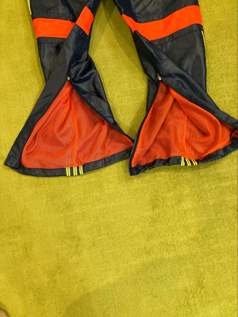 希少3XO アディダスプロフェッショナル　ジャージ上下セット　メッシュ　良配色