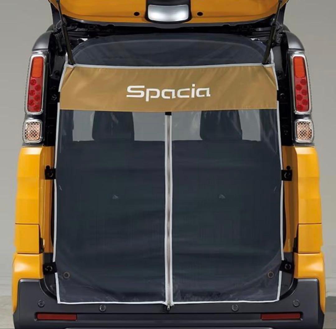 【純正未使用】 SUZUKI SPACIA GIA バックドアネット