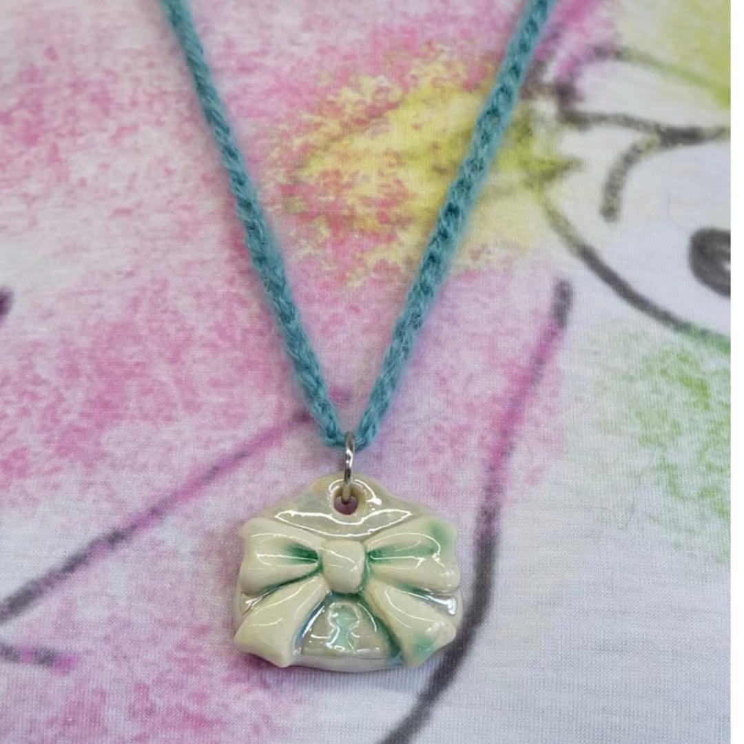 Labyrins×Sugascoop Ceramic necklace 14