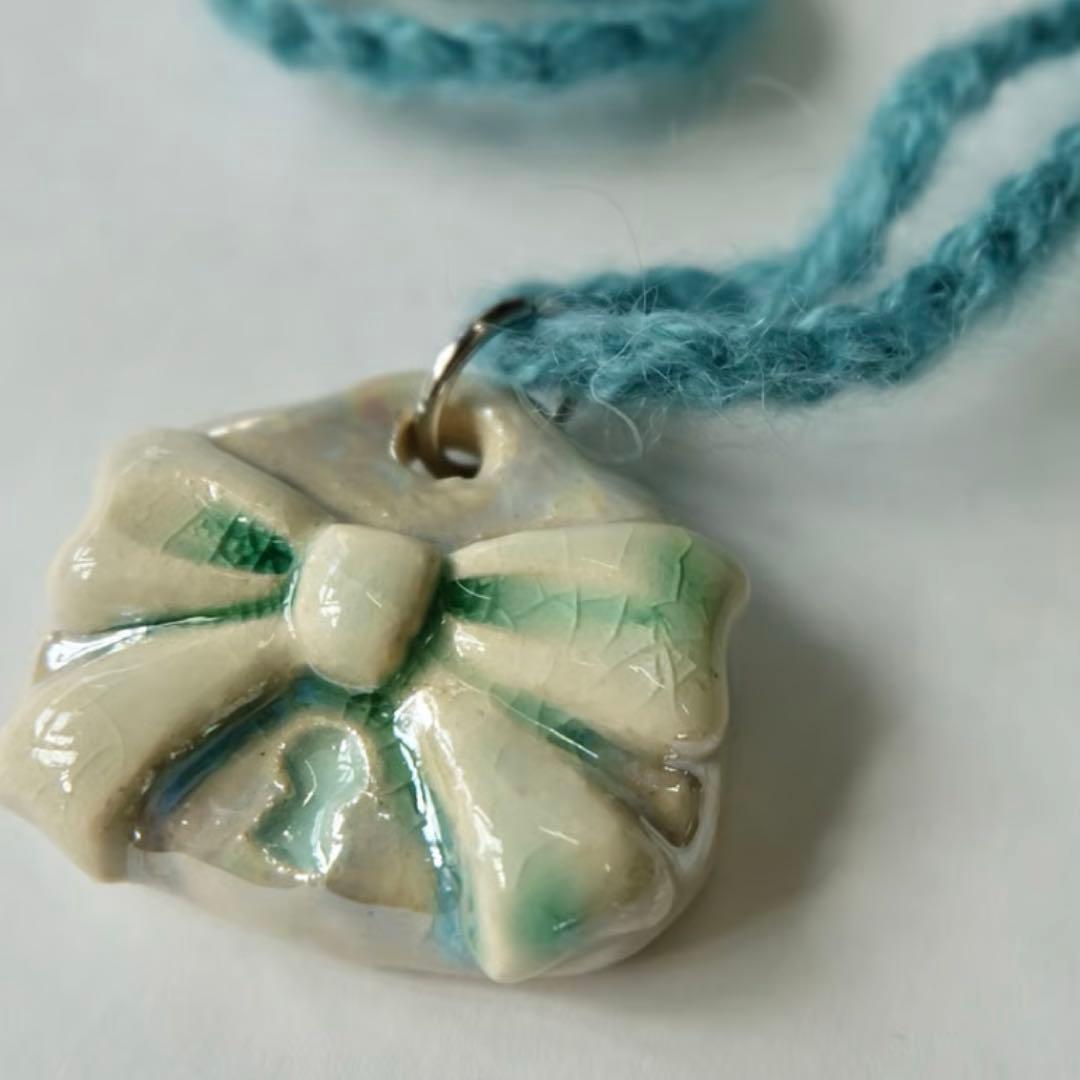 Labyrins×Sugascoop Ceramic necklace 14