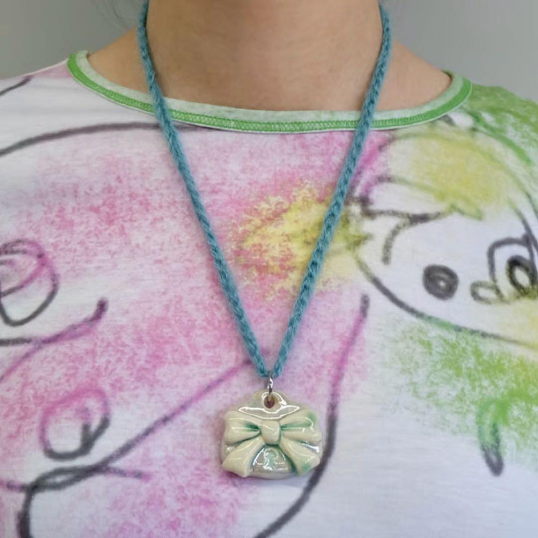 Labyrins×Sugascoop Ceramic necklace 14