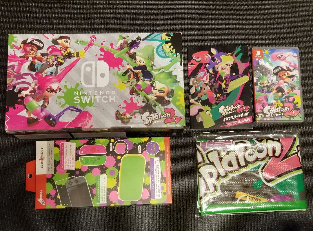 【限定品】Nintendo Switch スプラトゥーン2セット スマブラ付き