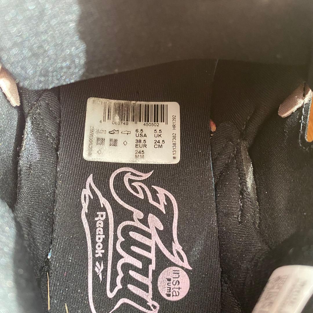 Reebok Instapump Fury ブラック/ベージュ 24.5cm