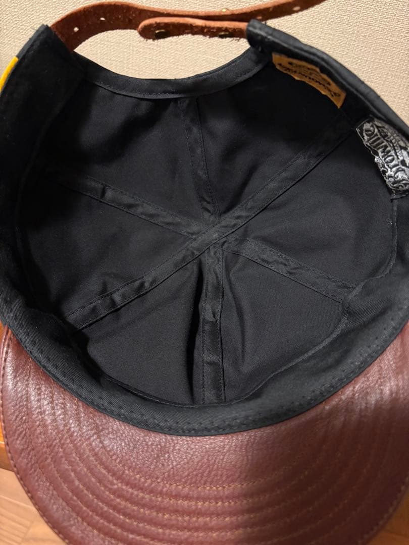 オールドマウンテン　OLD MOUNTAIN JOCKEY CAP　レザー