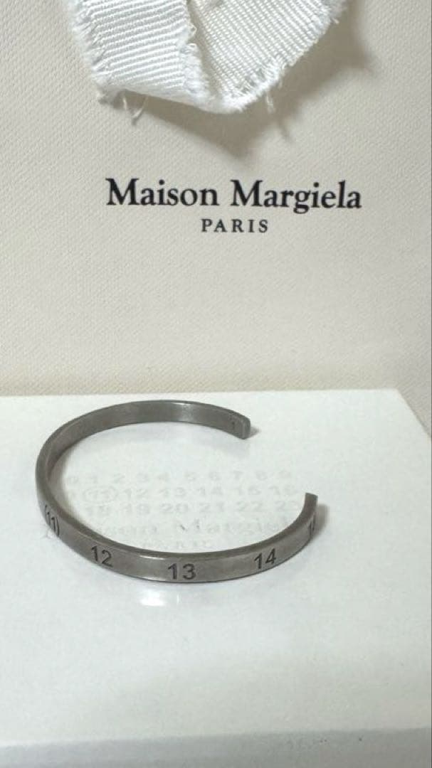 【Maison Margiela】ナンバリングカフブレスレット