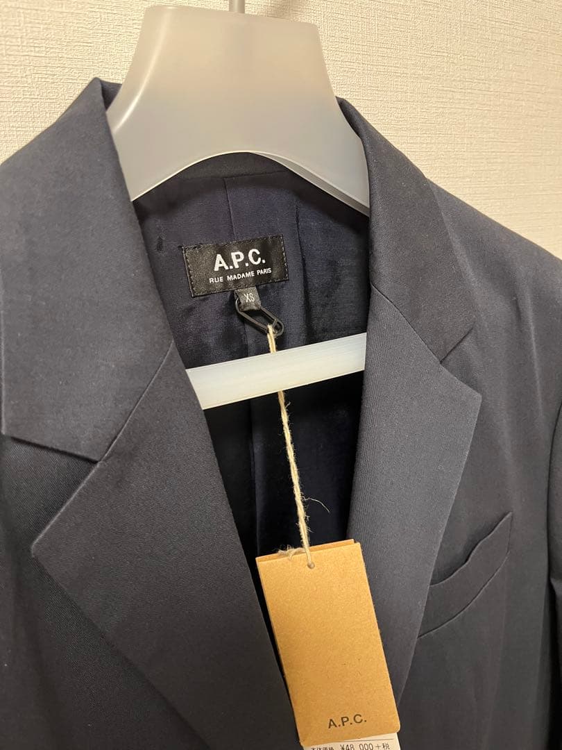 A.P.C. ジャケット&パンツ　セットアップ　ネイビー