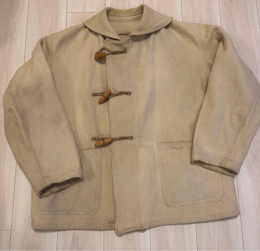 40sヴィンテージ イギリス軍 navy サイズ3ダッフルコート