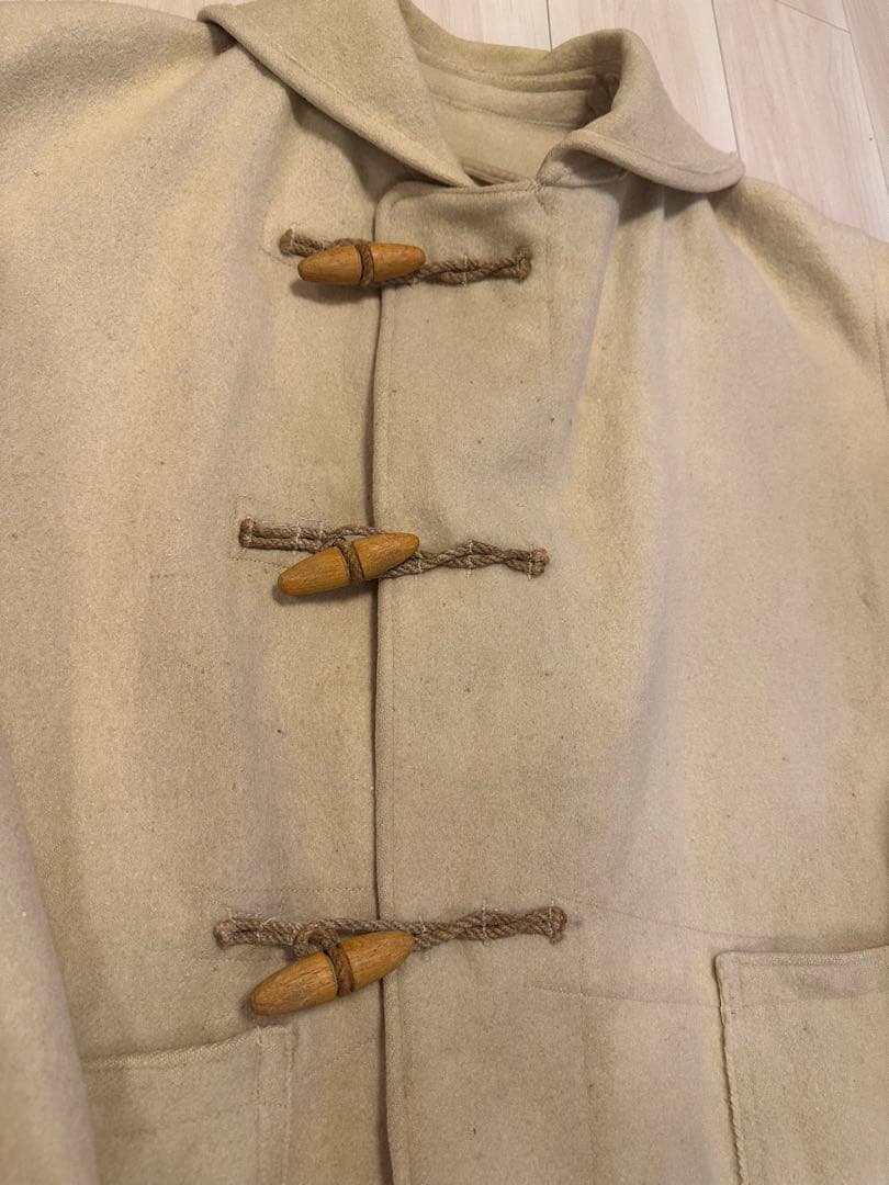 40sヴィンテージ イギリス軍 navy サイズ3ダッフルコート