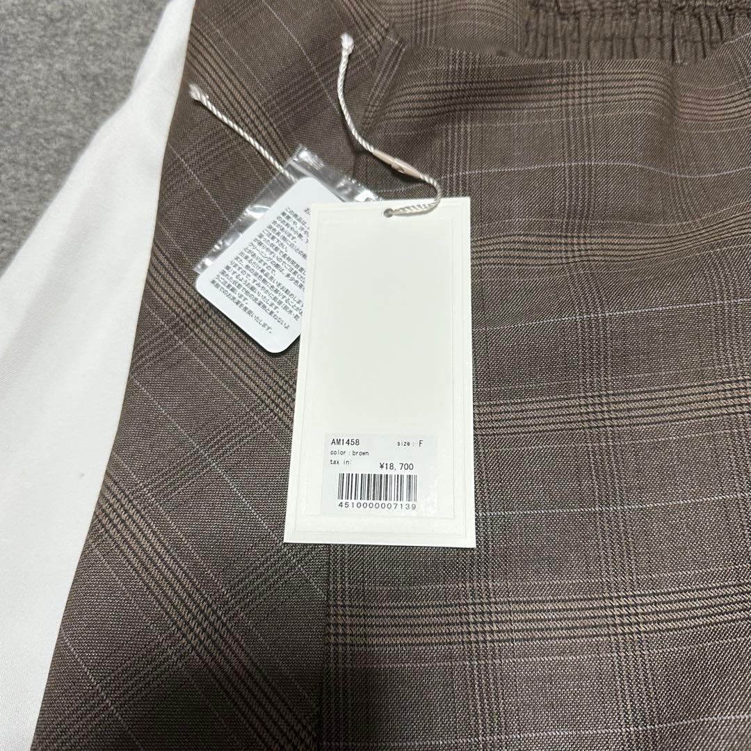 ワンピース andmaryBetty layered check dress