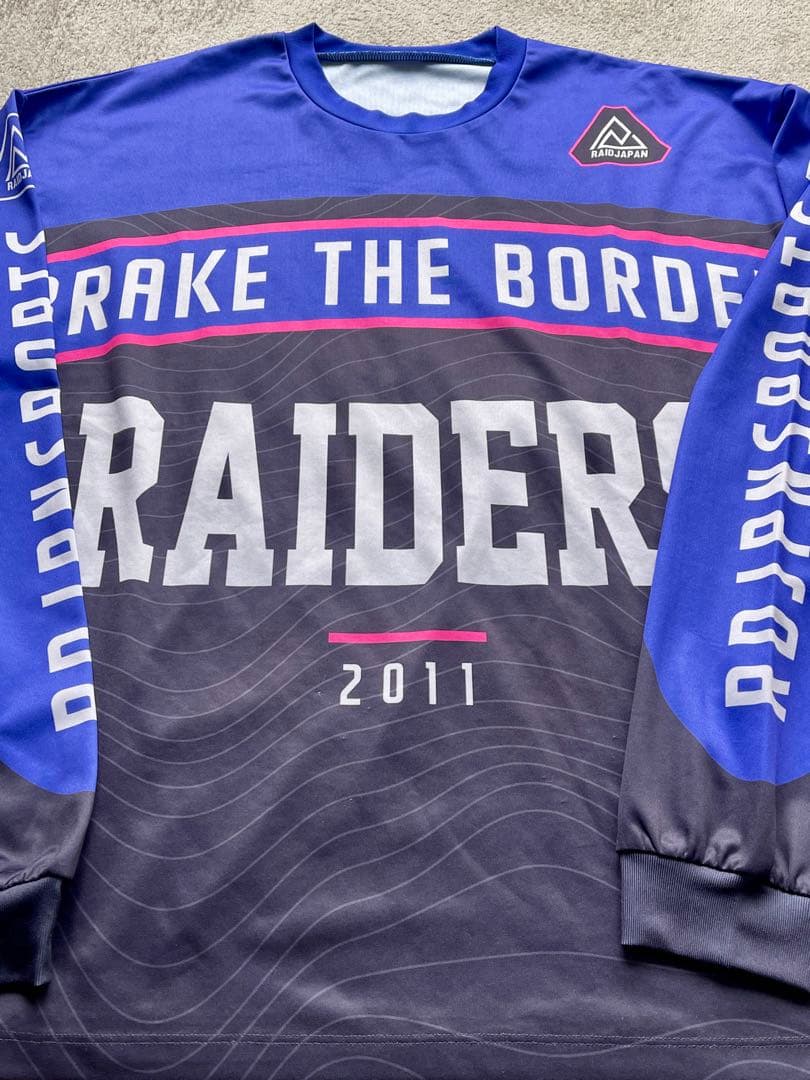 ヨシカズさん専用【1度着用/極美品】レイドジャパン BTBゲームシャツ 青L バ