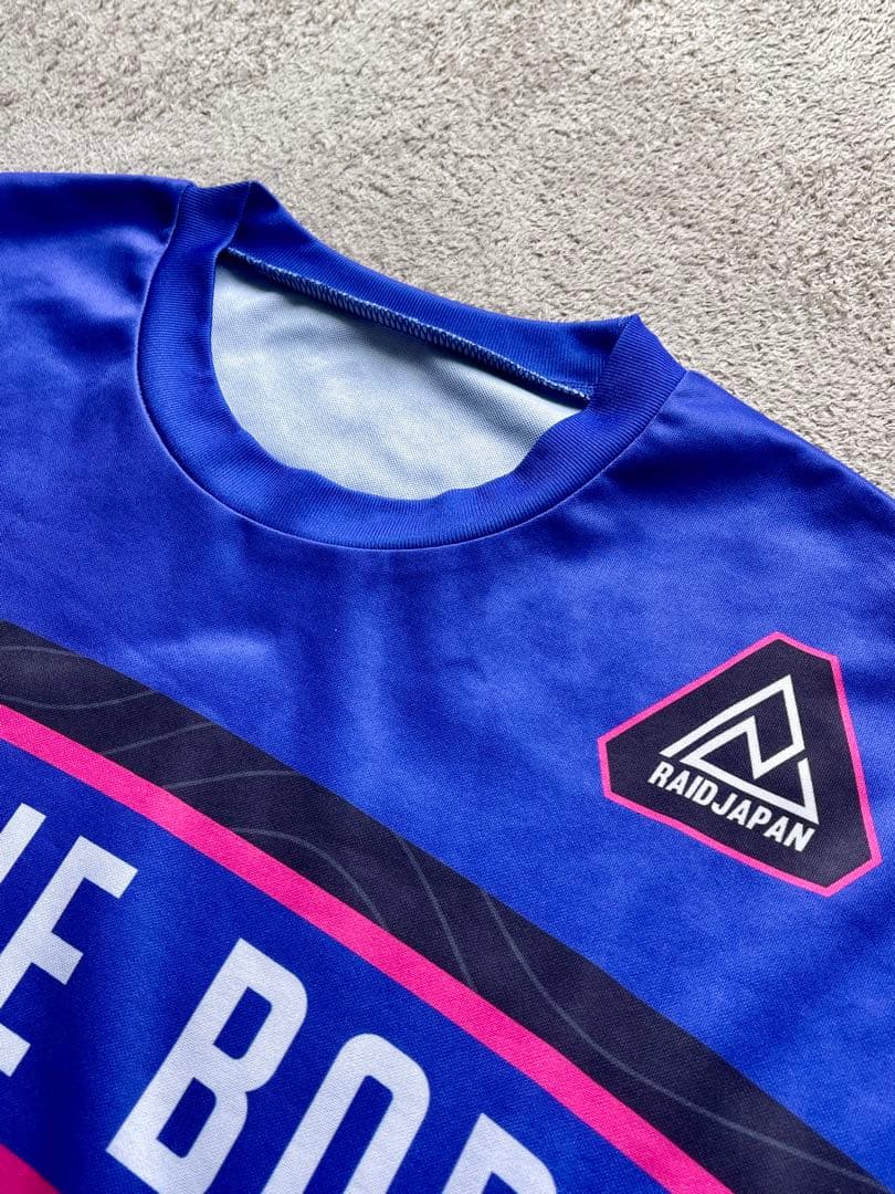 ヨシカズさん専用【1度着用/極美品】レイドジャパン BTBゲームシャツ 青L バ