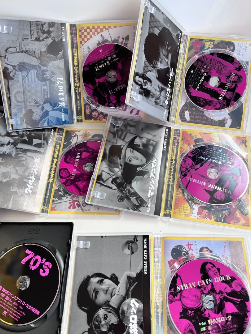 STRAY CATS ROCK DVD BOX 梶芽衣子 野良猫ロック