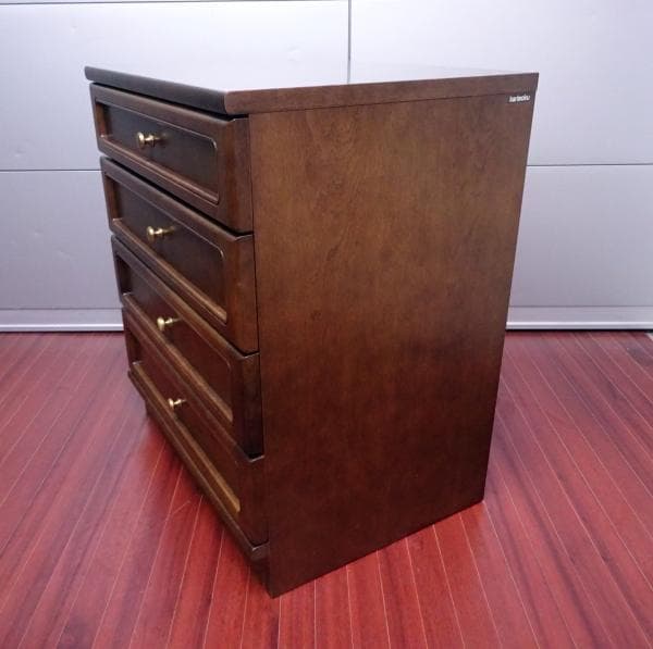 カリモク 4段チェスト●サイドボード アメリカンウォールナット karimoku