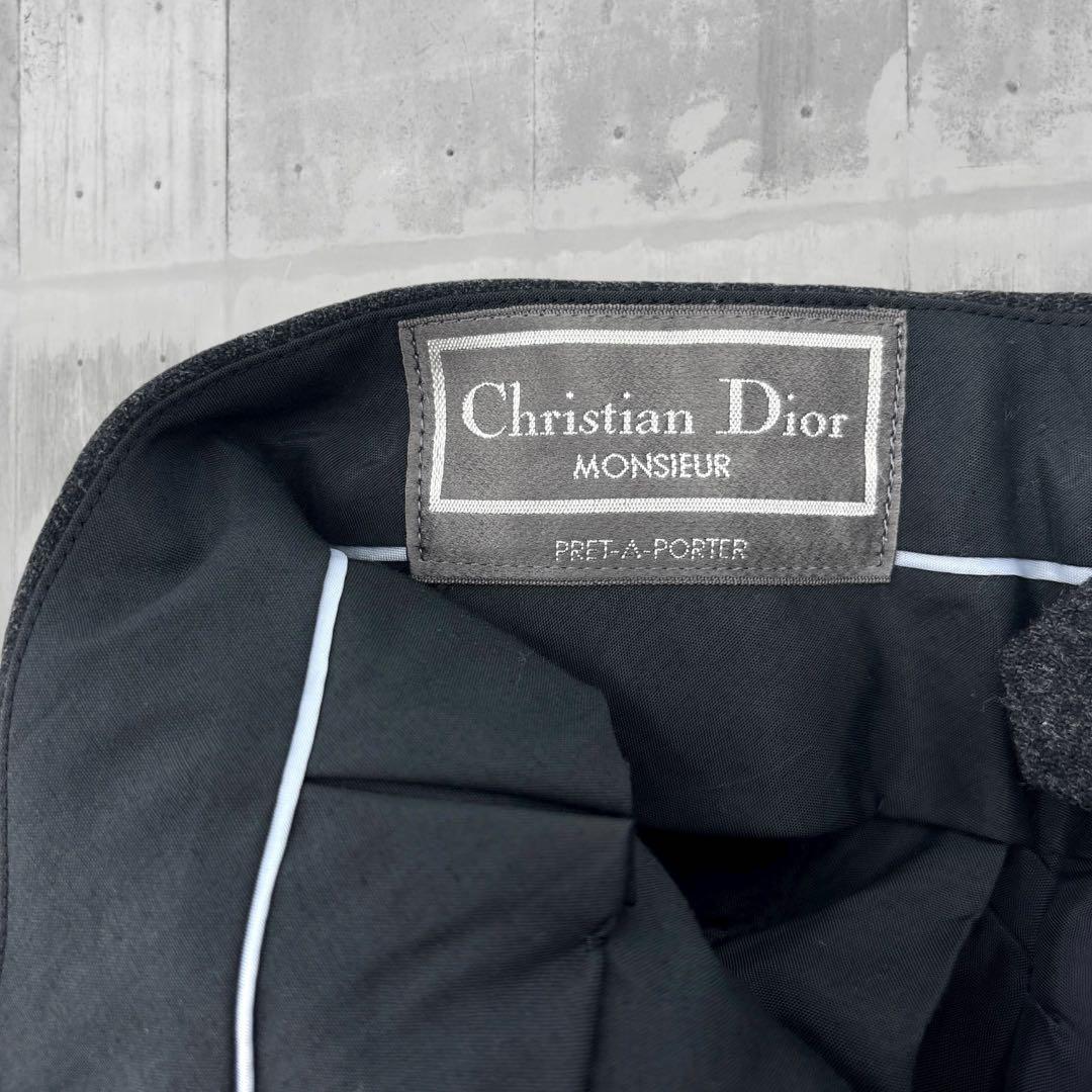 極美品】クリスチャンディオール　スーツ　セットアップ　ジャケット　ロゴボタン
