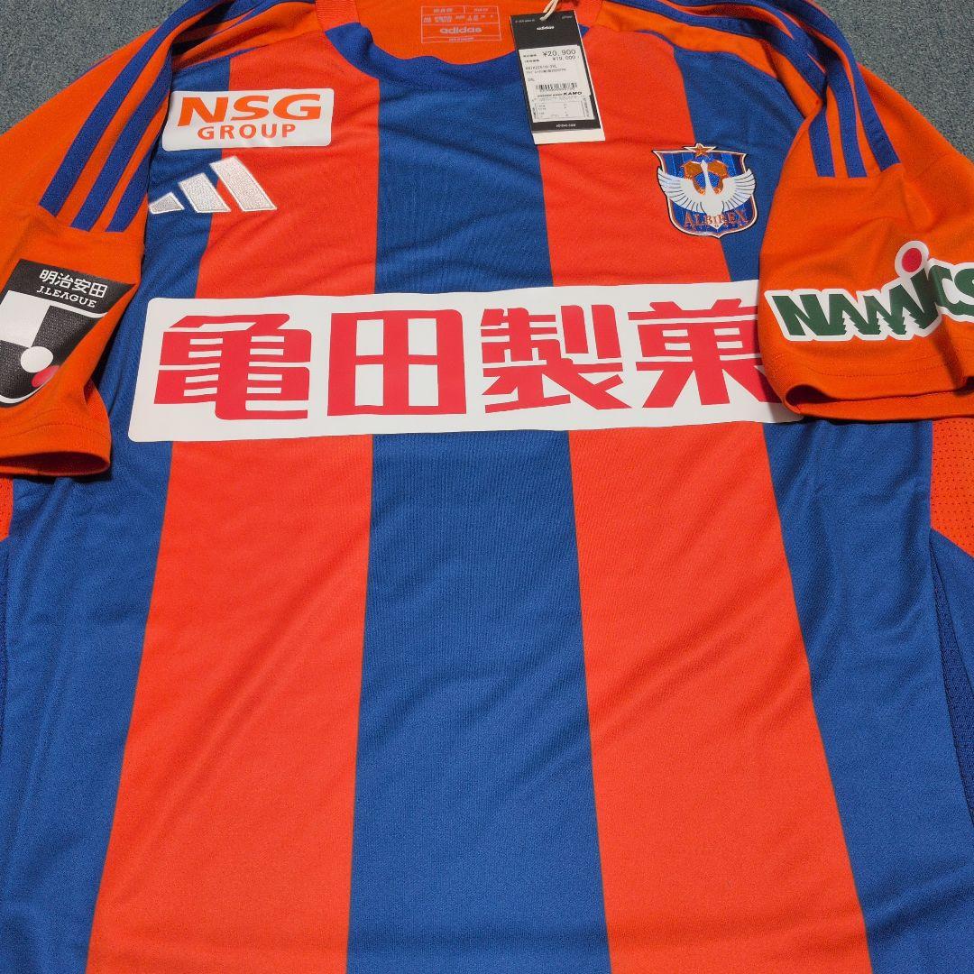【新品・未使用】アルビレックス新潟 2025シーズン 1stユニフォーム 3XL