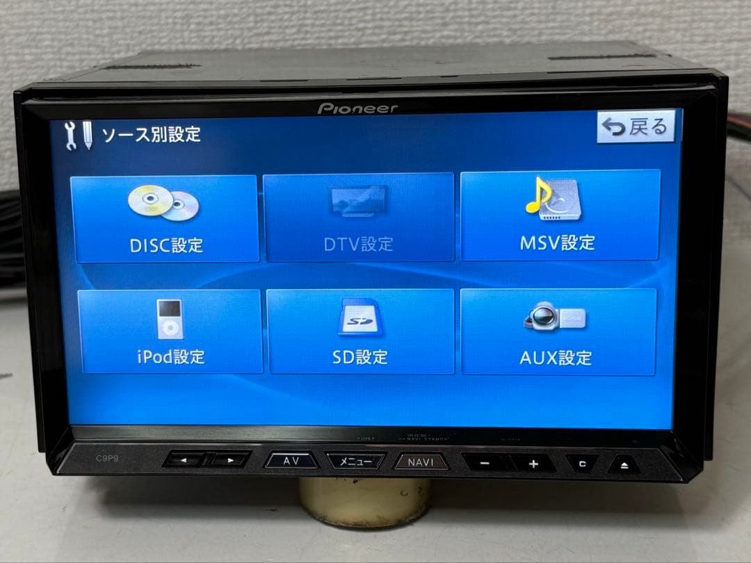 Pioneer パイオニア　マツダ純正　C9P9 V6 65カーナビ 2012年