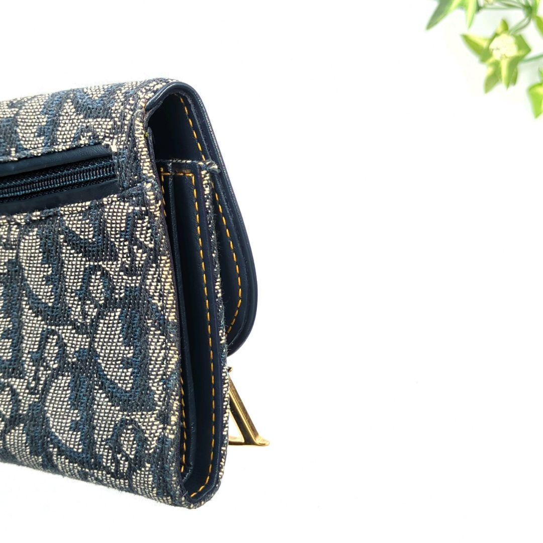 Dior クリスチャン ディオール トロッター サドル 長財布