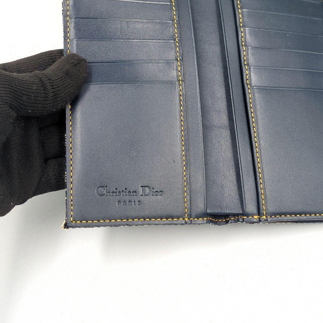 Dior クリスチャン ディオール トロッター サドル 長財布