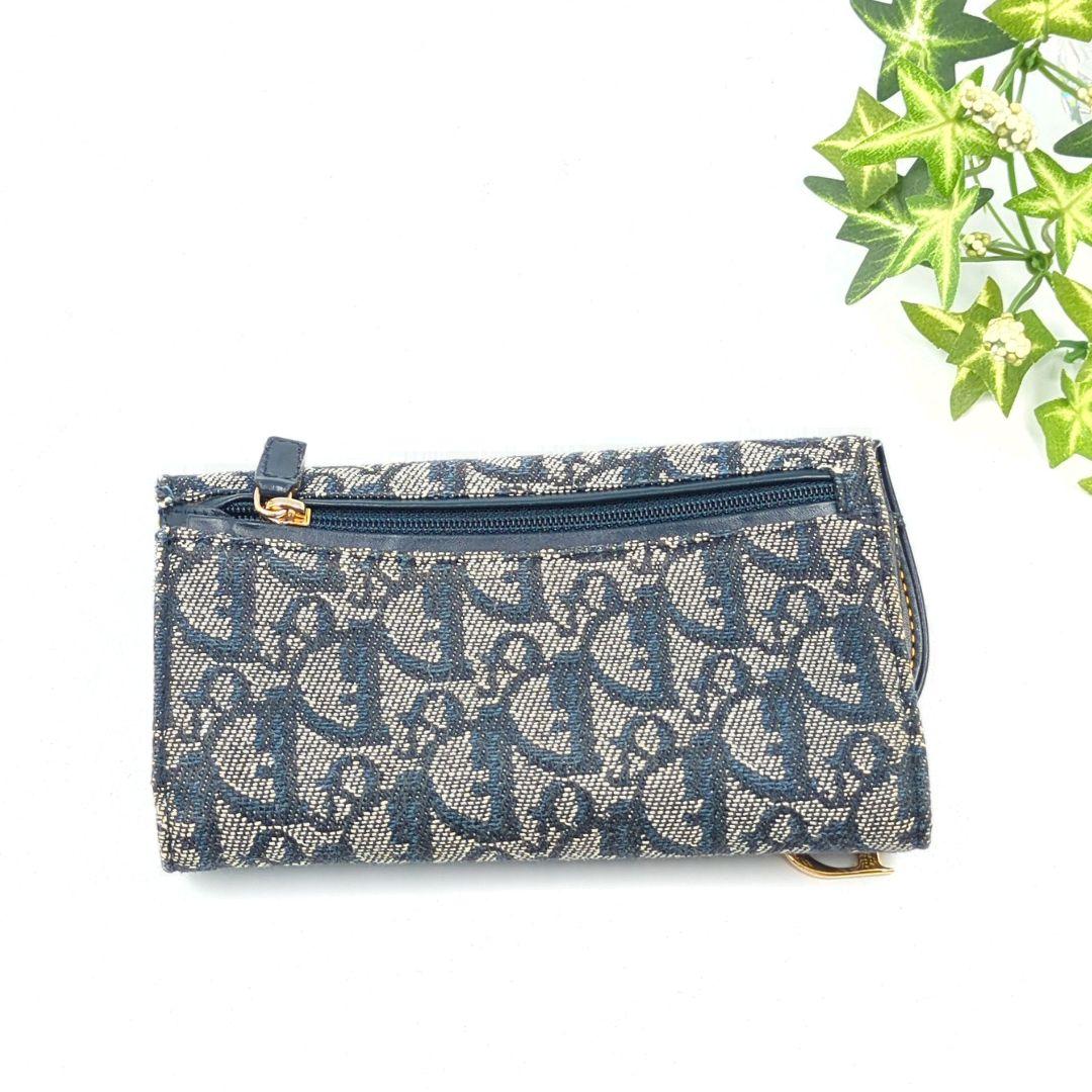 Dior クリスチャン ディオール トロッター サドル 長財布