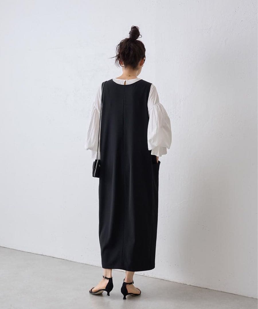 ♦︎最終価格♦︎BEARDSLEY コクーンジャンパースカート