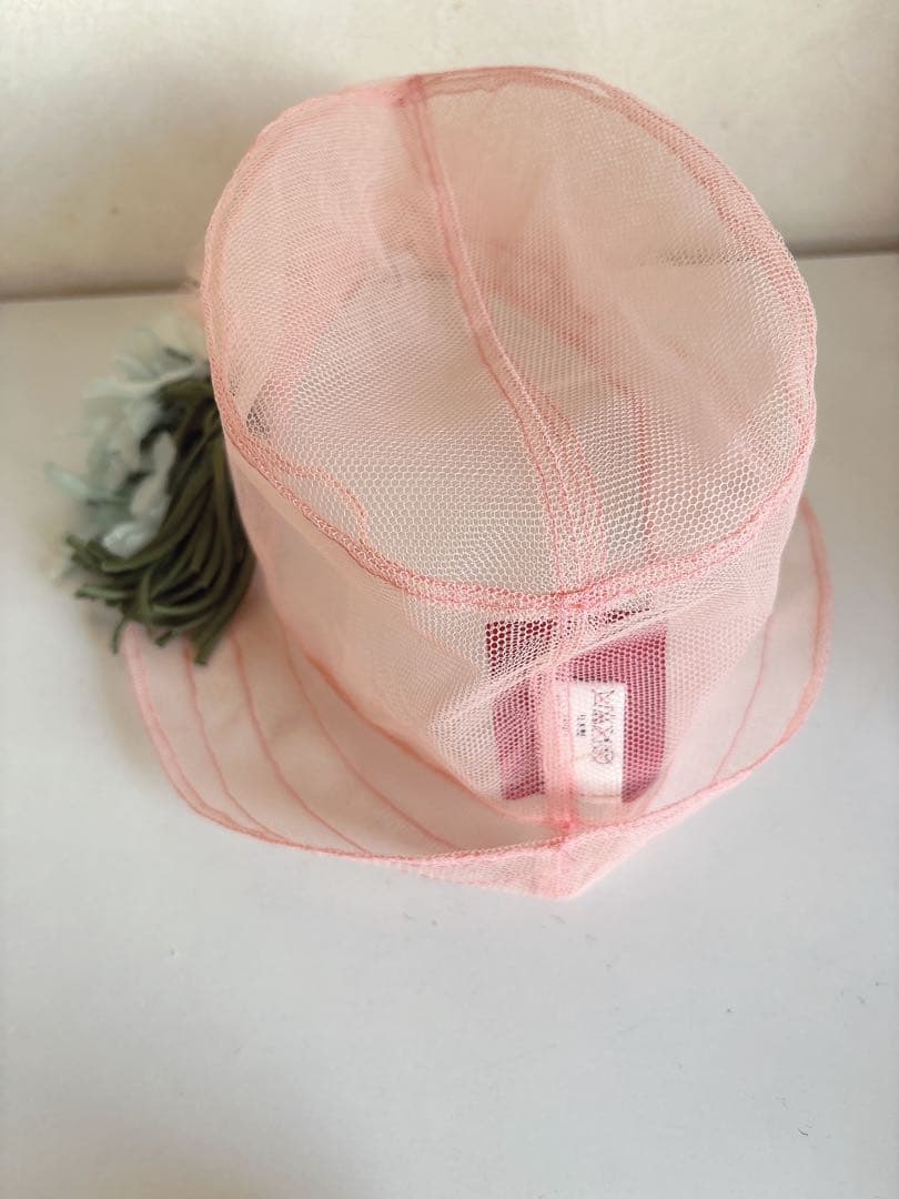 ピンクチュールハット