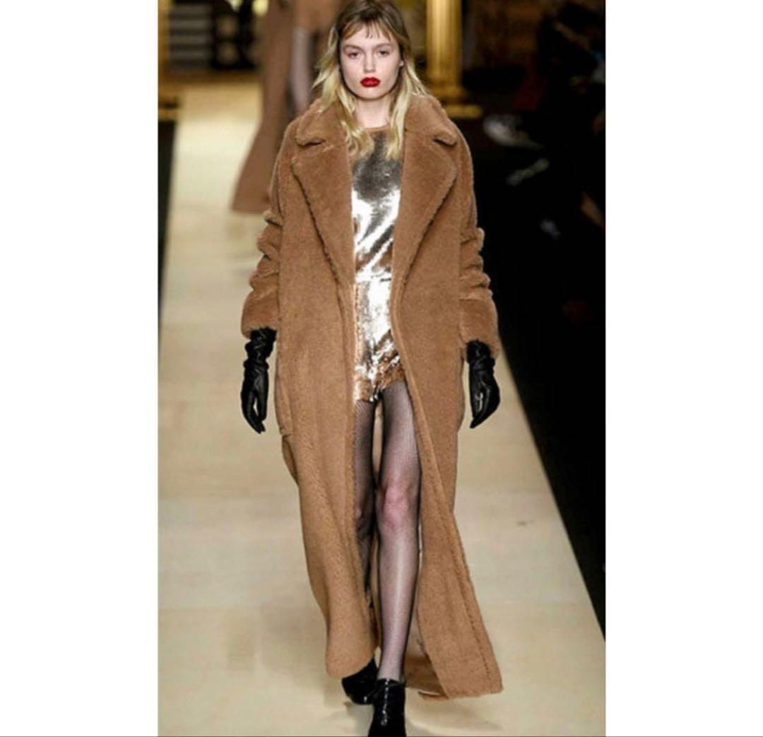 ★MaxMara マックスマーラ アイコン テディベアコート★キャメル