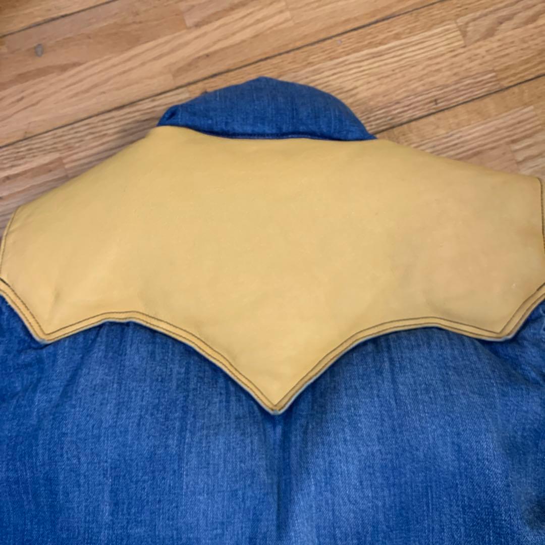 ロッキーマウンテン ダウンベスト 40 デニム