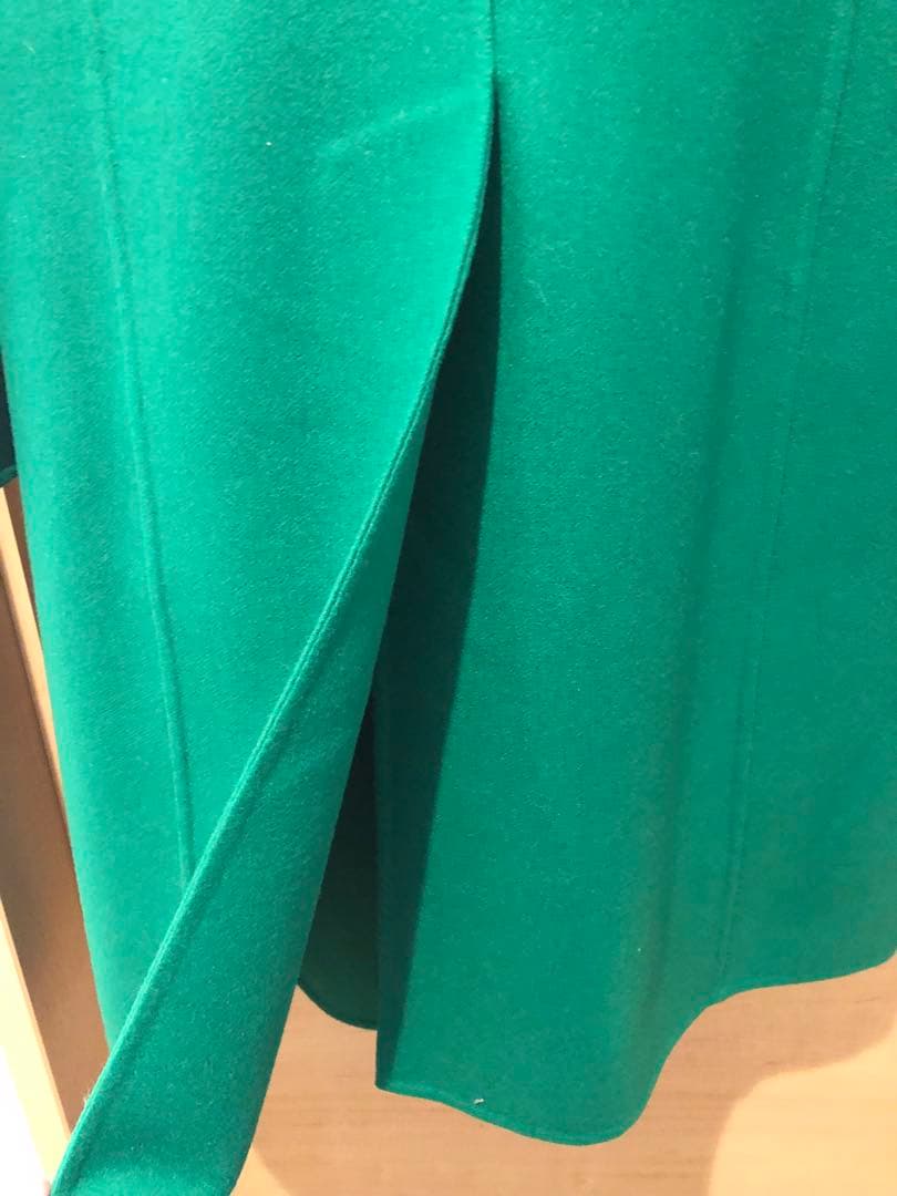 エミリオプッチ EMILIOPUCCI ハーフコート ウール 38 グリーン