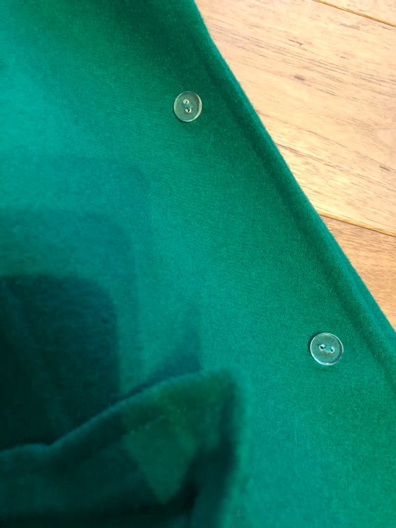 エミリオプッチ EMILIOPUCCI ハーフコート ウール 38 グリーン