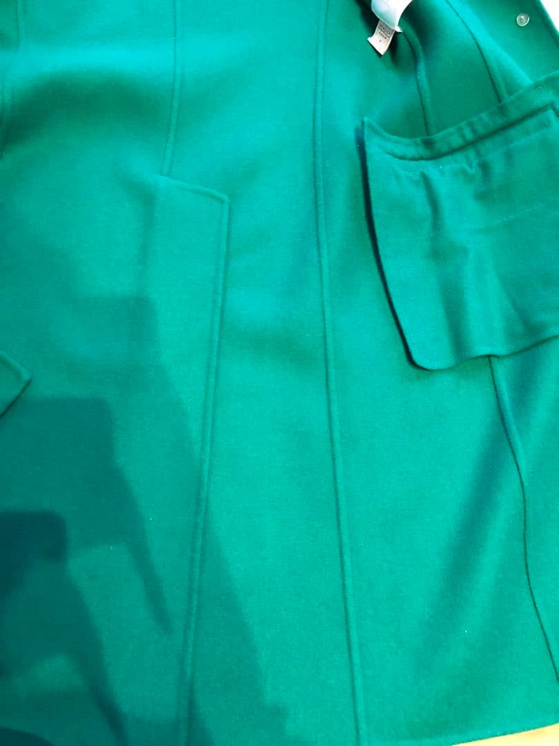 エミリオプッチ EMILIOPUCCI ハーフコート ウール 38 グリーン