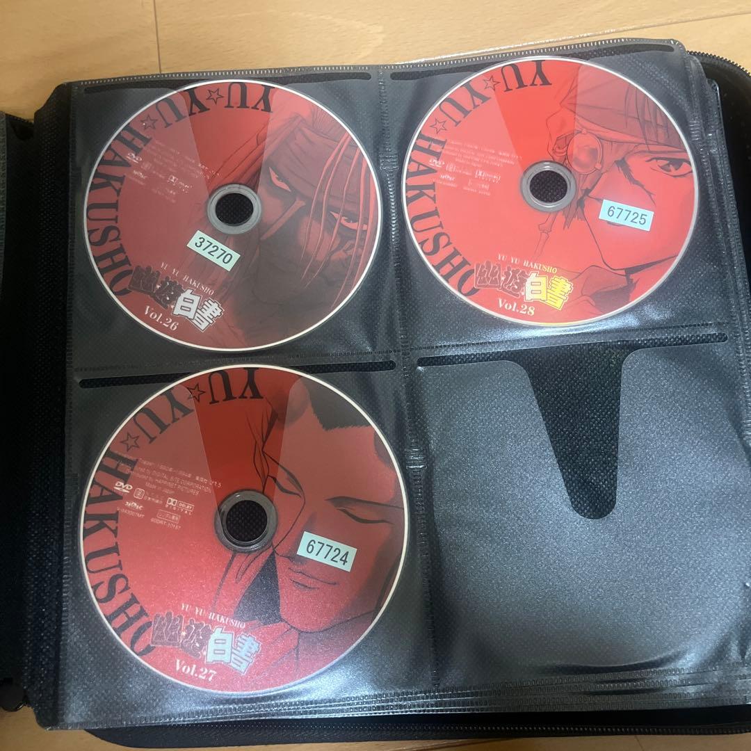 DVD 幽遊白書　全28巻セット レンタル落ち