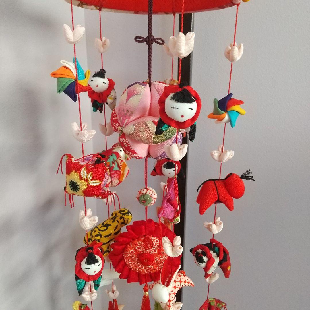 ちりめん細工 吊るし飾り 吊るし雛