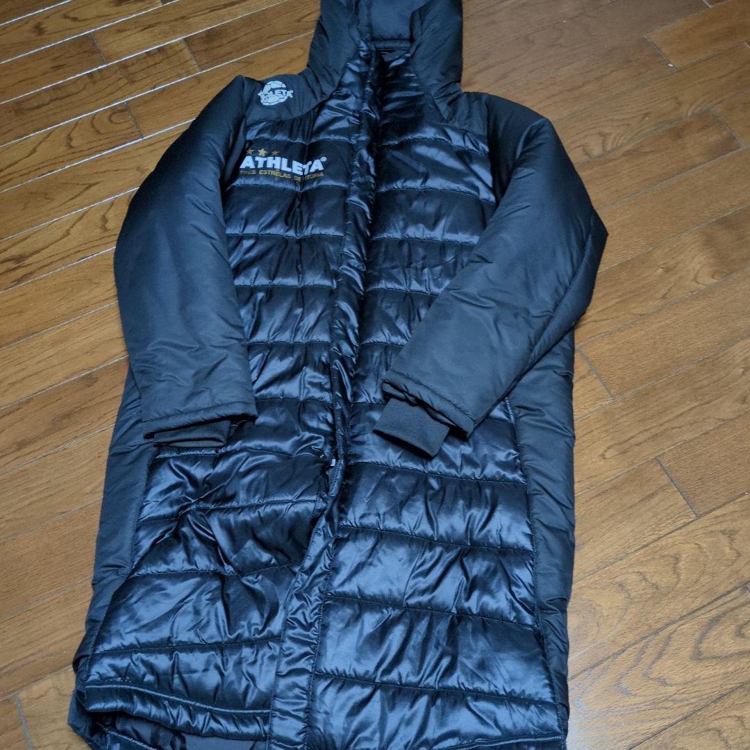 ATHLETA ベンチコート Lサイズ　ブラック