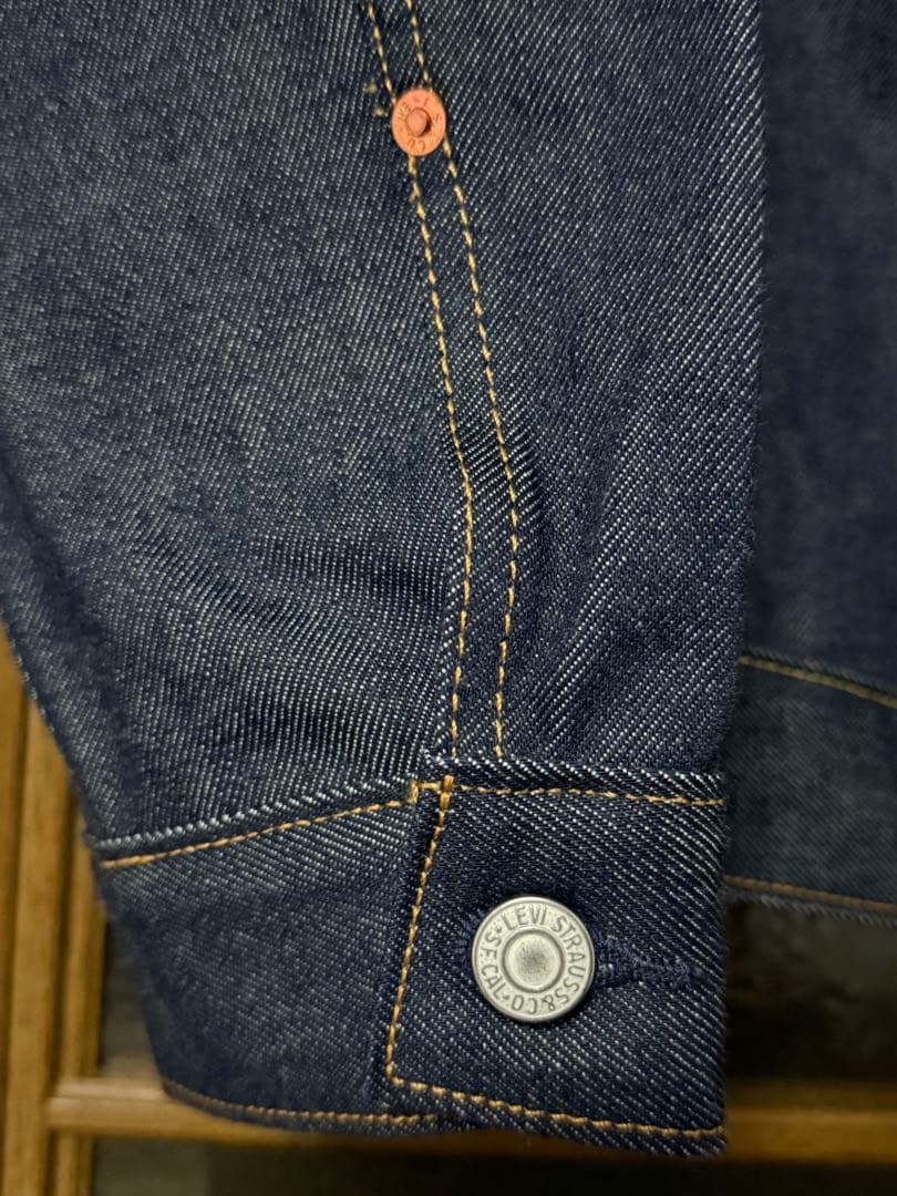【新品タグ付】Levi's タイプI トラッカージャケット Mサイズ リジッド